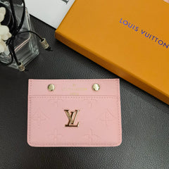 LV Signature Slim Card Holder Wallet