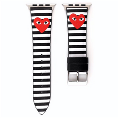 'CDG' LEATHER WATCH BANDS