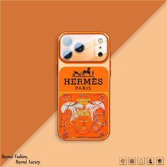 H Luxury Orange Series iPhone Case