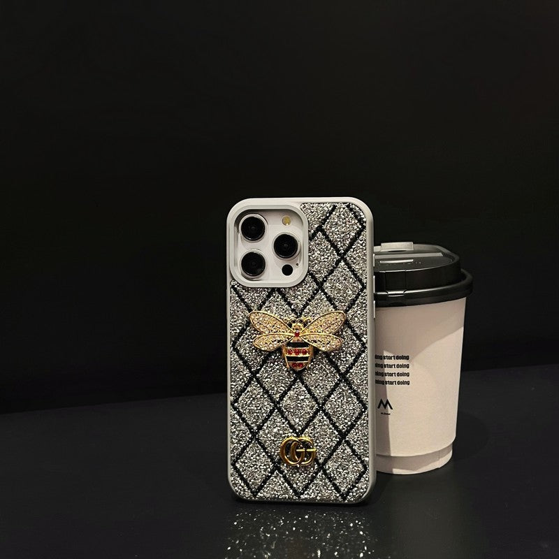 Premium Bee Diamond iPhone Case