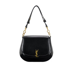 Luxe Noir & Gilt Adjustable Chain Bag