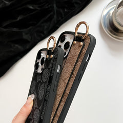 Classic iPhone Case With Holder Coffee-SW240330