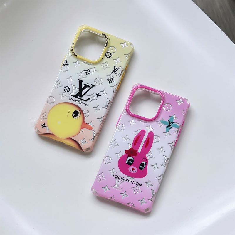 Luxury Duck & Rabbit Square iPhone Case