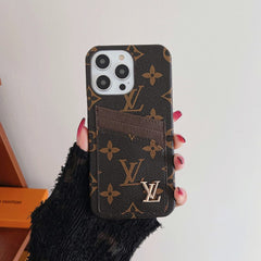 Luxury Card Bag Classic iPhone Case
