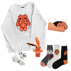 Anxiety Rabbit Pullover Set