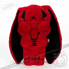 Anxiety Rabbit Red "Pressure" Edition - Plush Stuffed Animal