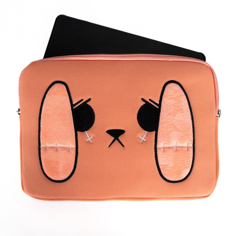 Anxiety Rabbit Zip Tablet Laptop Sleeve