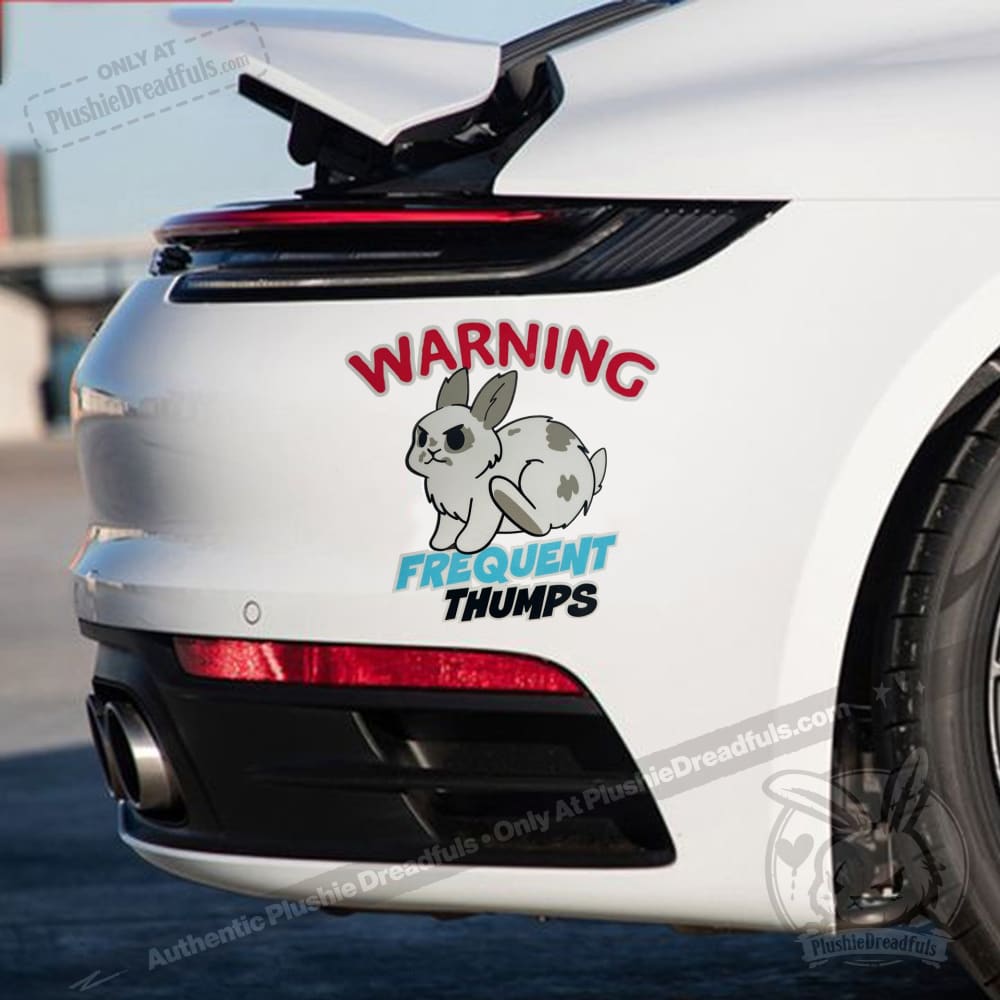 Buns Behaving Bunnly Car Decals