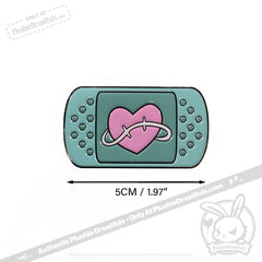 Chronic Pain Plaster Enamel Pin