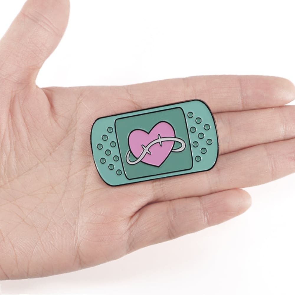 Chronic Pain Plaster Enamel Pin