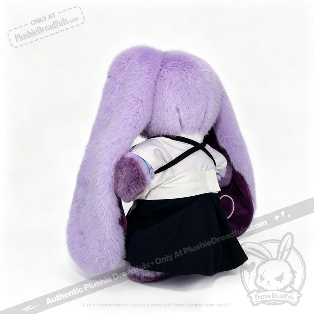 Classic Black & White Hakama Plush Outfit