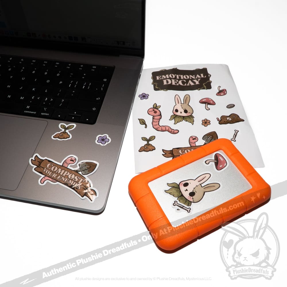 Compost Your Enemies Sticker Sheet