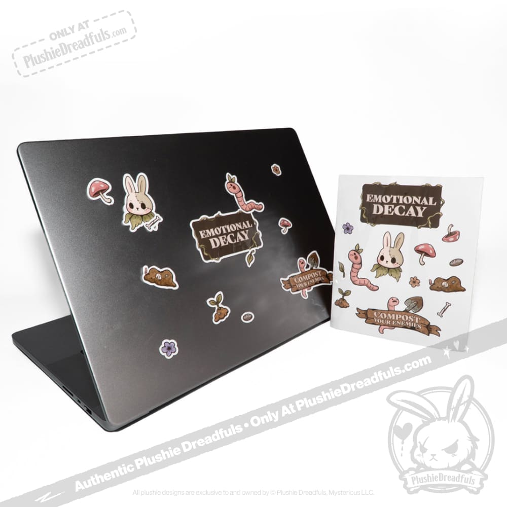 Compost Your Enemies Sticker Sheet