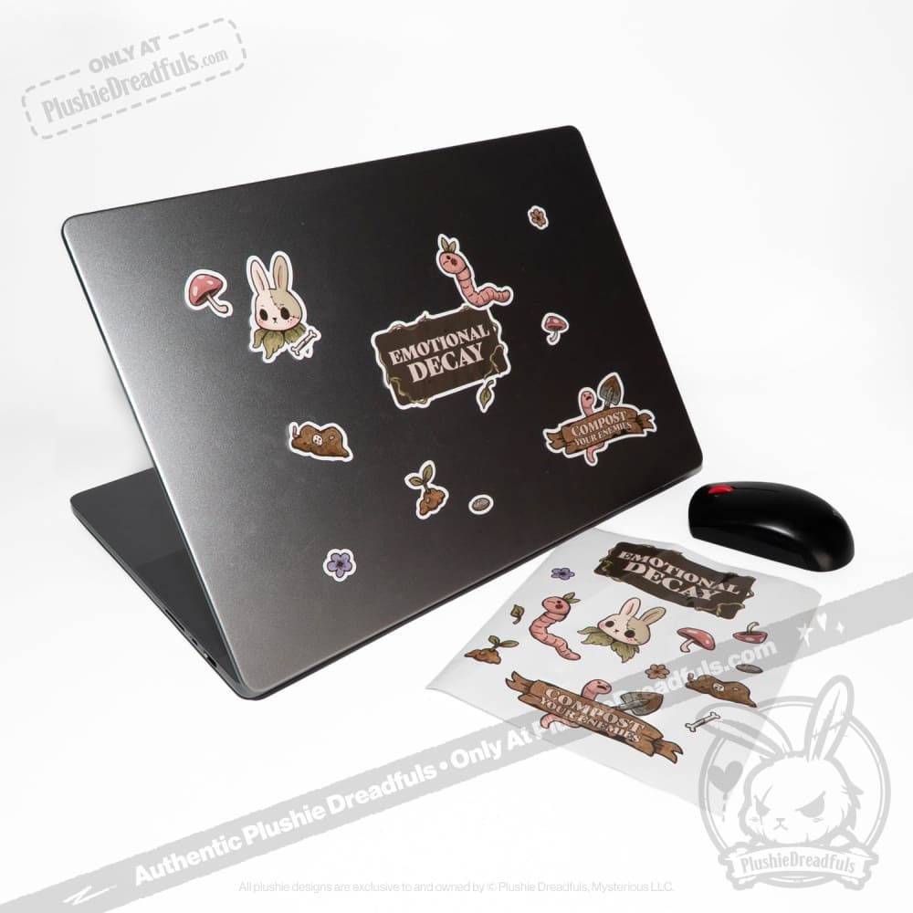Compost Your Enemies Sticker Sheet