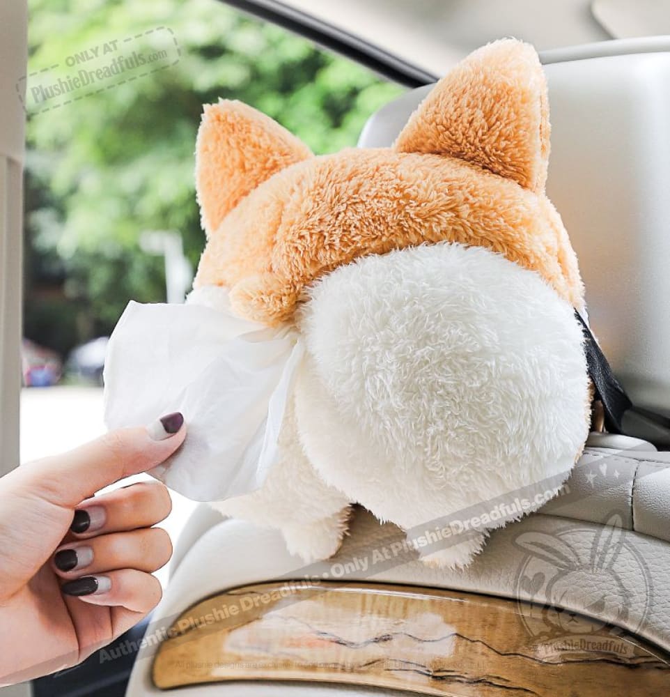 Corgi Butt Tissue Dispenser