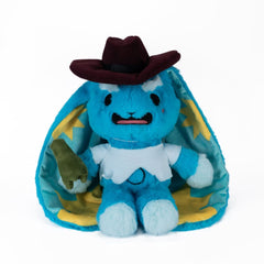 Crashing Out Cowbun Rabbit - Plush Stuffed Animal