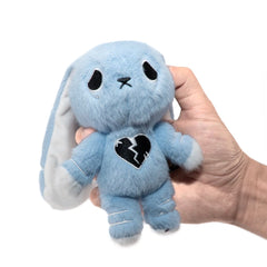 Depression Rabbit Plush Keychain