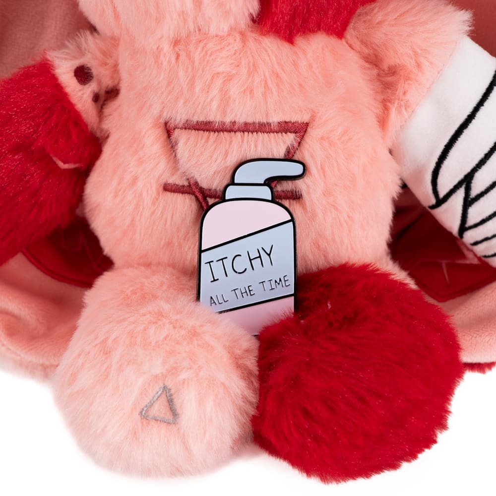 Eczema Lotion Buddy Enamel Pin