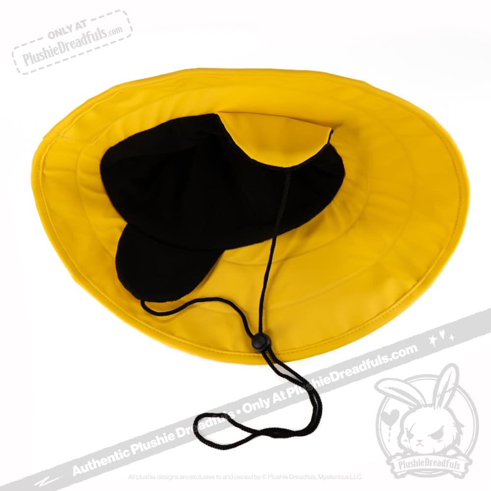 Emotional Downpour Yellow Rain Hat