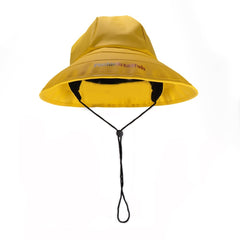Emotional Downpour Yellow Rain Hat