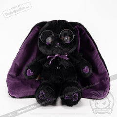 Goth Shy Rabbit - Plush Stuffed Animal