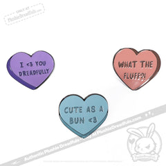 Heart Candy Enamel Pin