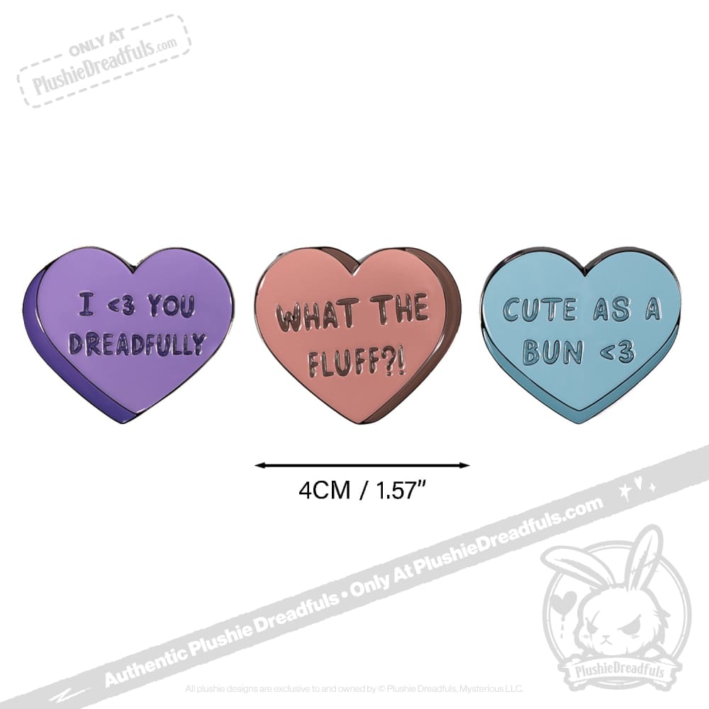 Heart Candy Enamel Pin