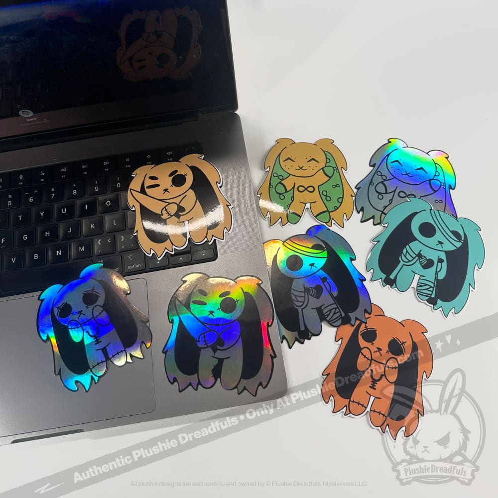 Holographic Mood Stickers