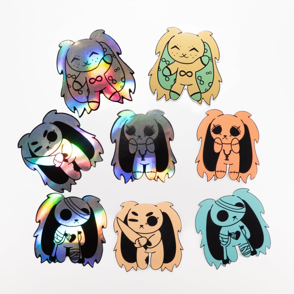 Holographic Mood Stickers
