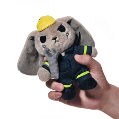 Job Site Worker Plush Keychain Accessory