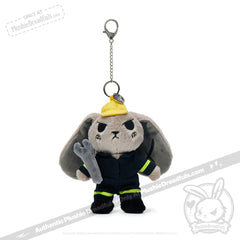 Job Site Worker Plush Keychain Accessory