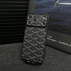 G-Y Stylish Embossed Texture Case for iPhone