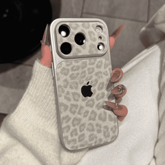 Leopard Print Glitter Phone Case — Sparkling Protection with Sleek Design