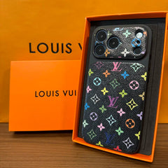 Luxury Multicolor Monogram iPhone Case