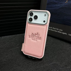 Luxury Leather Flip Case – Premium Lens Protection