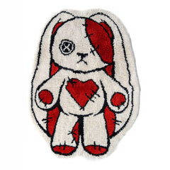 Love Rabbit Rug