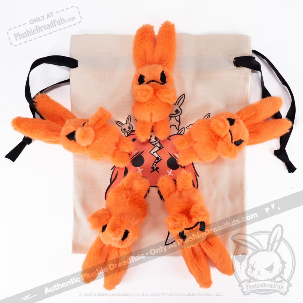 Mini Worry Bunnies (Set of 5) - Plush Stuffed Animal