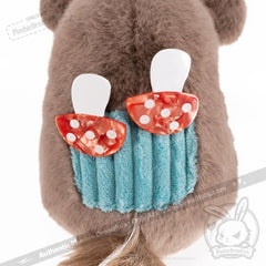 Mushroom Hair Clips