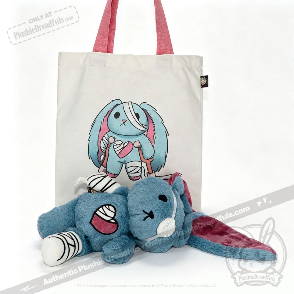 Ouchie Rabbit - Plush Stuffed Animal