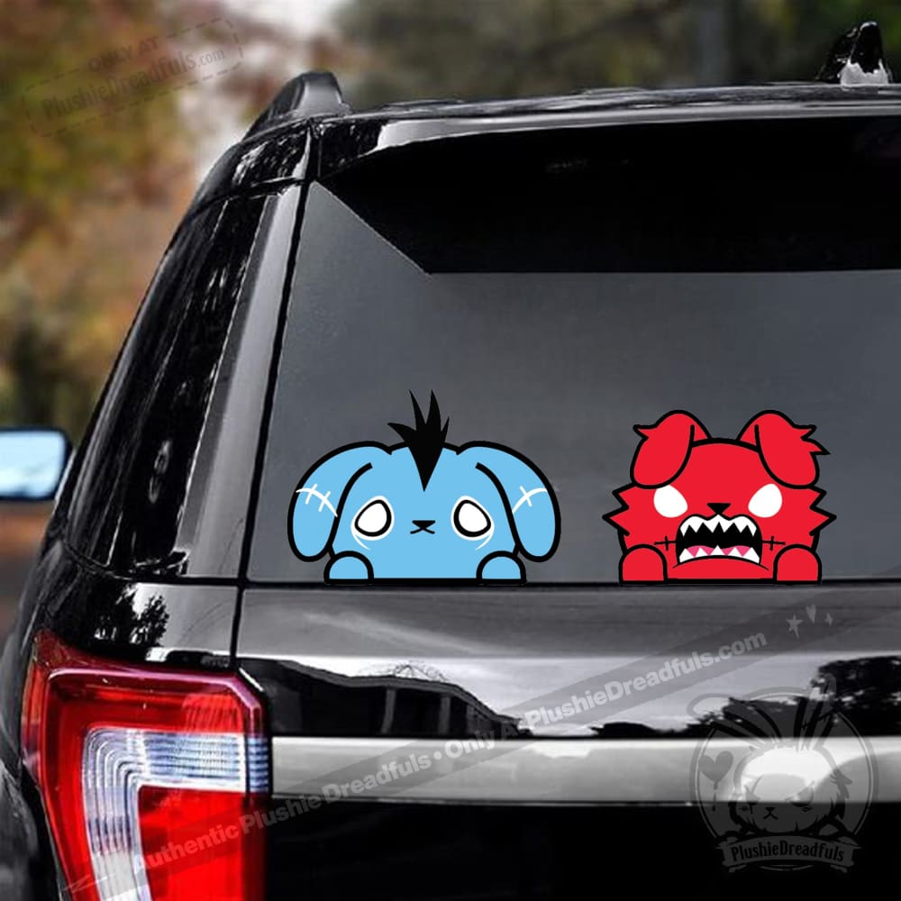 Peeking Car Decal Set