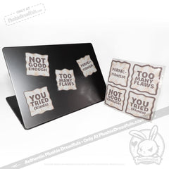 Perfectionism Sticker Sheet