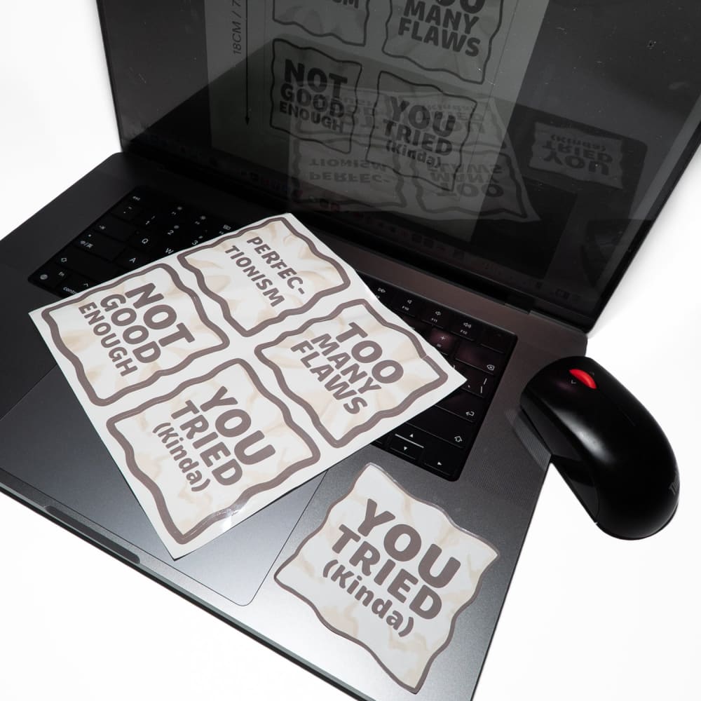 Perfectionism Sticker Sheet
