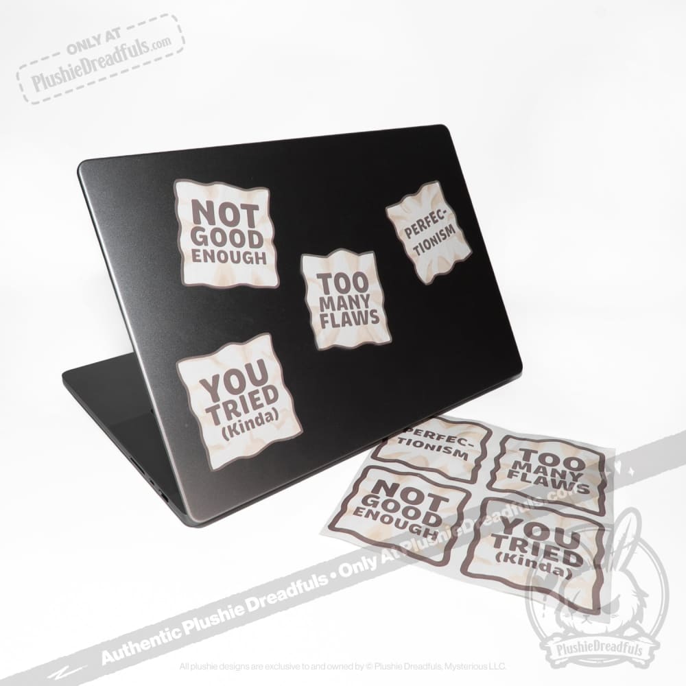 Perfectionism Sticker Sheet