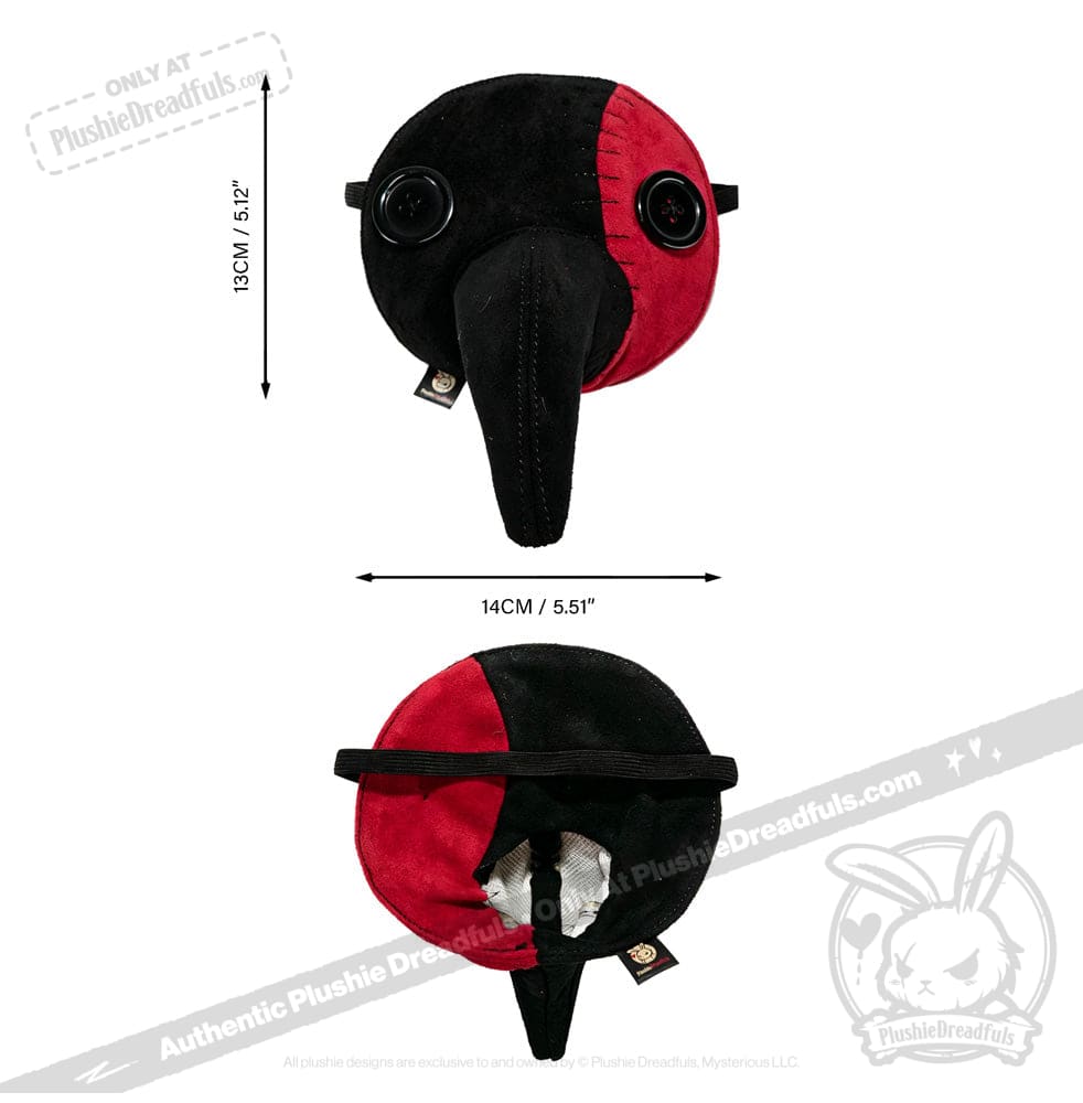 Plush Plague Mask Accessory