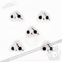 Plushie Notions - Skelly Bun Mini Plushies For DIY