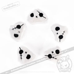 Plushie Notions - Skelly Bun Mini Plushies For DIY
