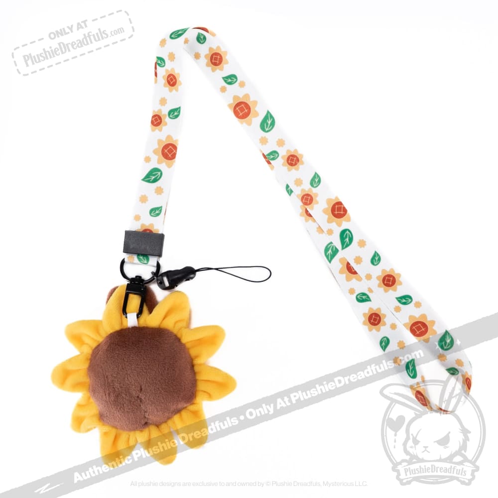 Sunflower Bunny Lanyard Strap