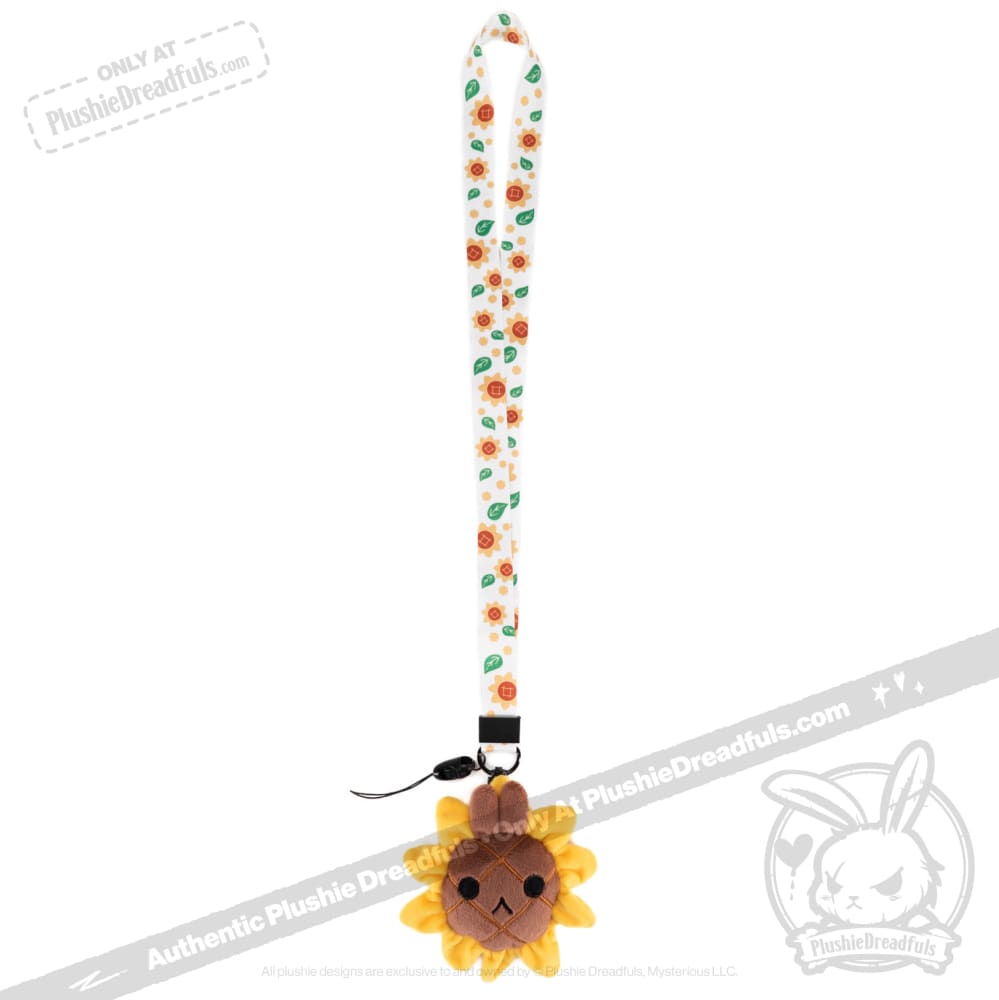 Sunflower Bunny Lanyard Strap