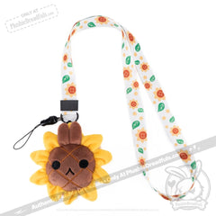 Sunflower Bunny Lanyard Strap