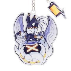 V Hang Tail Keychain